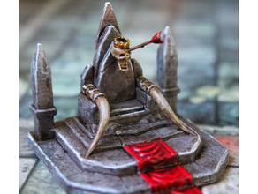 king's throne dnd tiles mini miniature miniatures minis roleplaying rpg 3d print model - Mito3D