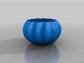 Bruxas abóbora vaso plantador 3d print model - Mito3D