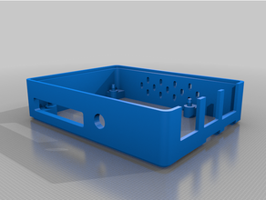 multipi 4 - cluster case 3d print model - Mito3D