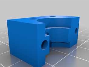 rete a2 e3d clone caldo staffa v6 3d print model - Mito3D