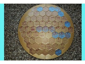 rifraf terraforming mars tile base inserts 3d board 3d print model - Mito3D