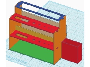 ender creality tool caddy 3 pro holder 3d print model - Mito3D