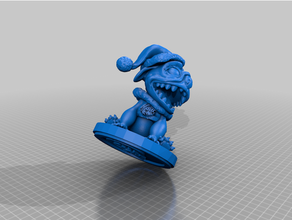 pug natal enfeite 3d print model - Mito3D
