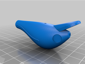 güneş balığı krank yem Balık tutma cezbetmek cazibesi 3d print model - Mito3D