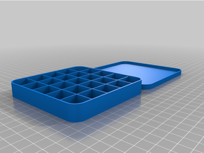 personalizado simples totalmente boxjust tin caso bainha protótipo 3d print model - Mito3D