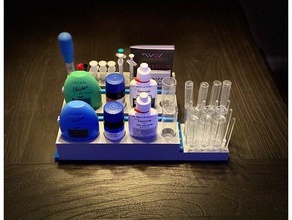 aquário testando armazenamento prateleira Hanna verificador recife sal água 3d print model - Mito3D