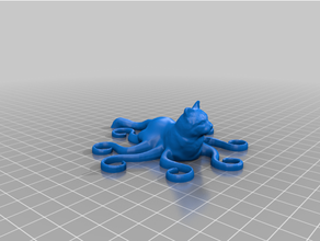 catopus 3d print model - Mito3D