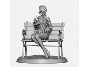anime girl-part-2 3d print model - Mito3D