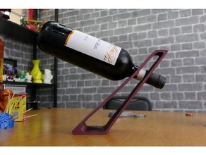 definitivo vino titolare supporto cremagliera 3d print model - Mito3D