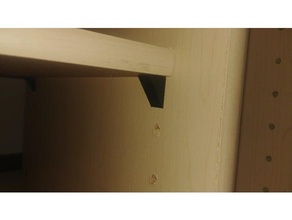 Regal Halter Unterstützung Halterung Zimmerei Stand Holz Holzarbeiten 3d print model - Mito3D