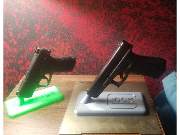 glock Stand geladen 3D print model - Mito3D