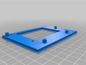 tablero impresión skr e3 adaptador plato jugar printrbot mini v12 3d print model - Mito3D