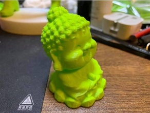 cute buddha bank 3d print model - Mito3D