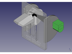 cessna simulator flaps control 3d print model - Mito3D