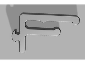 face shield cap clips ppe quick change 3d print model - Mito3D