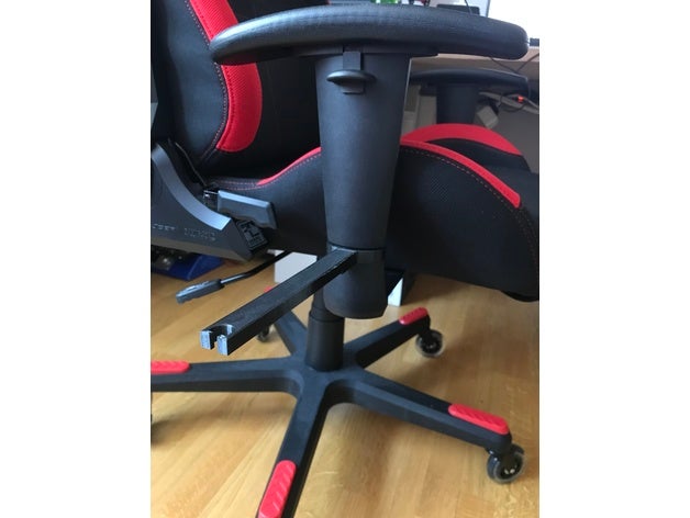 dxracer 1 vr cavo distanza titolare supporto auricolare 3D print model - Mito3D