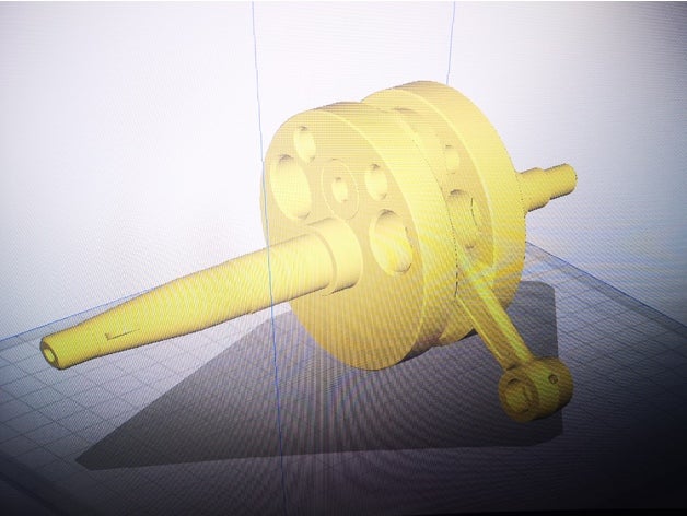 simson kurbelwelle s50 3D print model - Mito3D