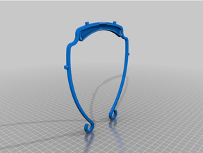 3dverkstan protective visor eu edgy 3d print model - Mito3D