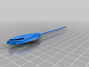 tenedor v01 3d print model - Mito3D