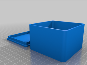angepasst gerundet Box 3d print model - Mito3D