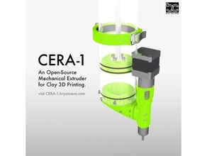 cera-1 clay 3d printer extruder ceramics 3d print model - Mito3D