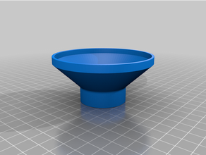 funnel bowl lidl playtive marble 3d print model - Mito3D