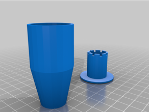 raufsatz - fermentation cap 3d print model - Mito3D