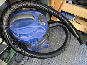 einhell shop vac - 50mm hose parts adapter bt-vc 1500 sa hoover shopvac tools vacuum 3d print model - Mito3D