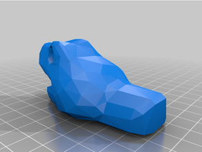 Lowpoly Schlange 3d print model - Mito3D