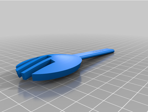 fourchette v012 3d print model - Mito3D