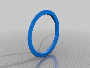 Mikrowelle entlüften Leitung Ring 6inch 3d print model - Mito3D