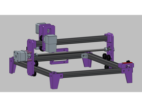 2020 personalizable grbl láser cnc máquina enrutador bricolaje diy Corte laser cortador grabador trazador 3d print model - Mito3D