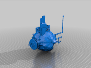 madencilik karakol bfg arazi 3d print model - Mito3D
