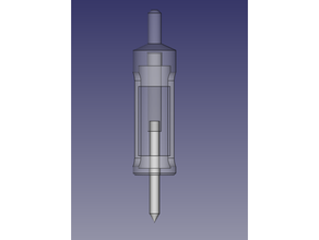 spring engraver chuck cnc drill 3d print model - Mito3D