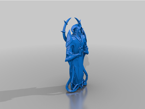 destino culist statue terreno 3d print model - Mito3D