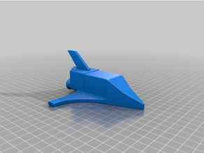 l04 team 2 space shuttle toy design 3d print model - Mito3D