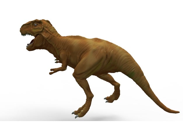 trex dinosaure 3D print model - Mito3D