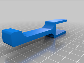 auricolare cuffia 15 mm tavolo In piedi appendiabiti titolare supporto gancio giochi 3d print model - Mito3D