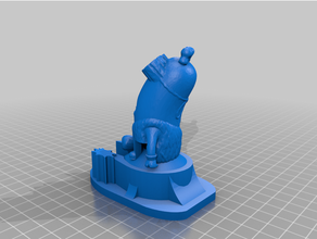 2p minion rotated slow release 62 3d print model - Mito3D