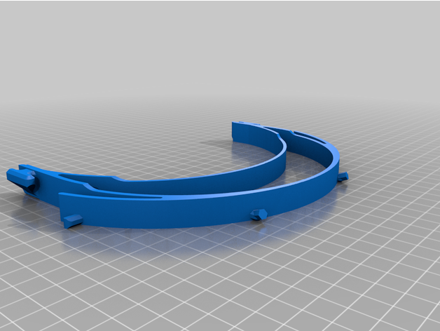 viso scudo v30 3D print model - Mito3D