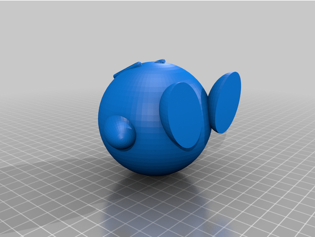 Kirby 3D print model - Mito3D