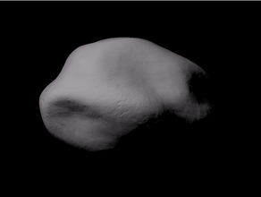 89 Julia escaladé astéroïde astéroïdes astronomie principale ceinture matlab échelle modèle solaire espace topographie 3d print model - Mito3D
