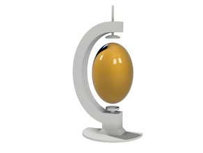 egg painting holder easter eggs 3d print model - Mito3D