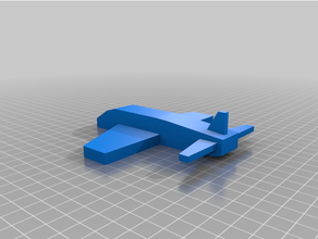 plane bath toy 3d print model - Mito3D