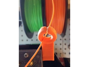 clip-on filament guide 3d print model - Mito3D
