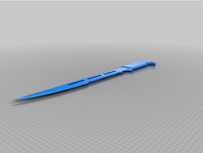 ninja espada ce3 frio disfraz ender3 3d print model - Mito3D