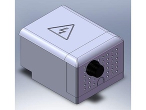 contenitore alimentatore 230vac 5vdc iotgemini iot suministro caso funda 3d print model - Mito3D