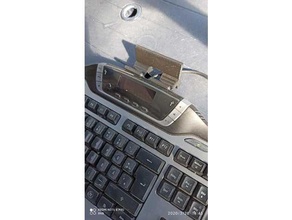 keyboard phone holder 3d print model - Mito3D