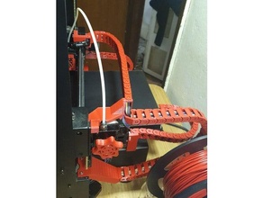 anycubic i3 mega cable cadenas ejes 3d print model - Mito3D