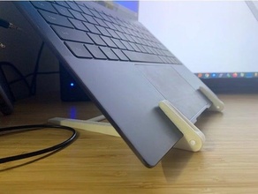 ultrabook estante soporte Huawei matebook Pro manzana Dell lenovo macbook 3d print model - Mito3D
